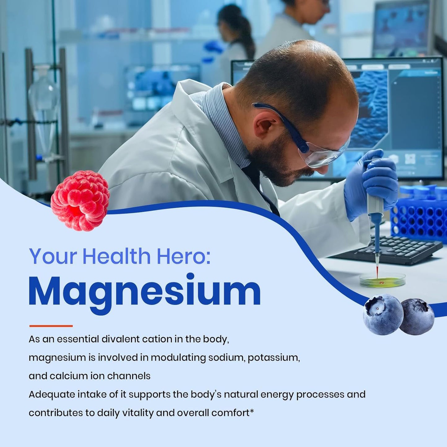 Cvreoz® ①14-in-1 Magnesium Gummies – with Ashwagandha, L-Theanine, Vitamin D3 & Zinc