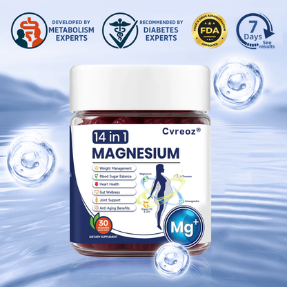 𝑶𝒇𝒇𝒊𝒄𝒊𝒂𝒍 𝑺𝒕𝒐𝒓𝒆⑤ |𝐂𝐯𝐫𝐞𝐨𝐳®𝟏𝟒-𝐢𝐧-𝟏 𝐌𝐚𝐠𝐧𝐞𝐬𝐢𝐮𝐦 𝐆𝐮𝐦𝐦𝐢𝐞𝐬(𝐉𝐮𝐬𝐭 𝐨𝐧𝐜𝐞 𝐚 𝐝𝐚𝐲, 𝐯𝐢𝐬𝐢𝐛𝐥𝐞 𝐜𝐡𝐚𝐧𝐠𝐞𝐬 𝐢𝐧 𝟕 𝐝𝐚𝐲𝐬)𝐅𝐨𝐫 𝐨𝐛𝐞𝐬𝐢𝐭𝐲, 𝐜𝐚𝐫𝐝𝐢𝐨𝐯𝐚𝐬𝐜𝐮𝐥𝐚𝐫 𝐡𝐞𝐚𝐥𝐭𝐡, 𝐝𝐢𝐚𝐛𝐞𝐭𝐞𝐬, 𝐬𝐥𝐞𝐞𝐩 𝐚𝐩𝐧𝐞𝐚, 𝐆𝐮𝐭 𝐇𝐞𝐚𝐥𝐭𝐡, 𝐣𝐨𝐢𝐧𝐭 𝐢𝐬𝐬𝐮𝐞𝐬, 𝐚𝐧𝐝 𝐦𝐨𝐫𝐞